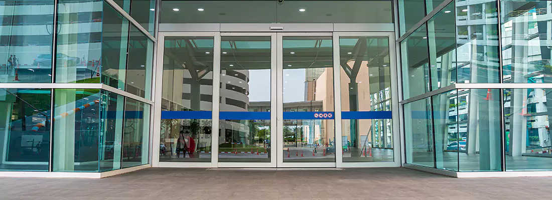 Automatic Glass Door Lock in Pinewood, FL