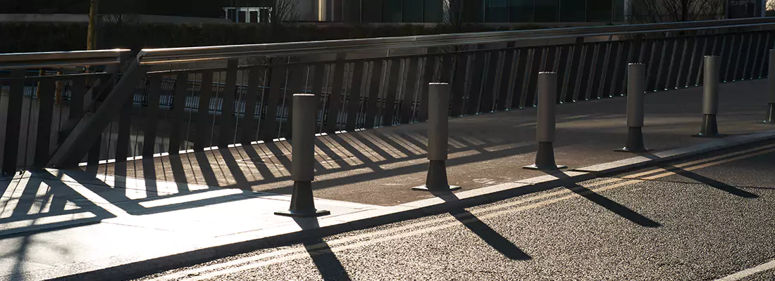 Car Bollard Installation for Parking Lots, Driveways in Pinewood, FL