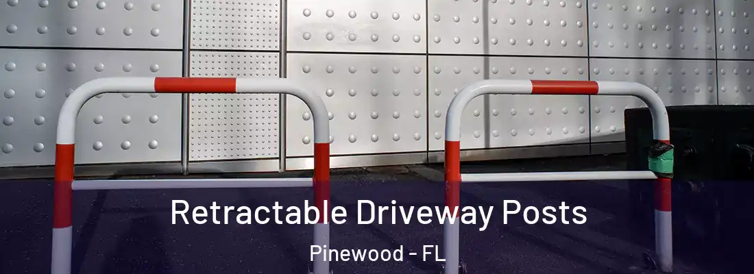  Retractable Driveway Posts Pinewood - FL